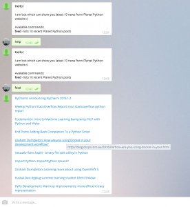 Telegram bot